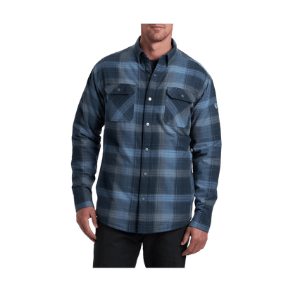 KUHL MEN'S JOYRYDR SHIRT JACKET – BLUE CREEK - FRONT VIEW