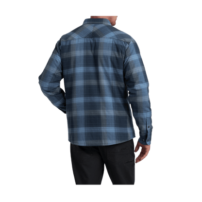 KUHL MEN'S JOYRYDR SHIRT JACKET – BLUE CREEK - BACK VIEW