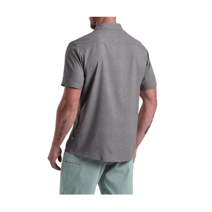 KUHL MEN'S PERSUADR SHORT SLEEVE SHIRT - ASHWOOD - BACK VIEW