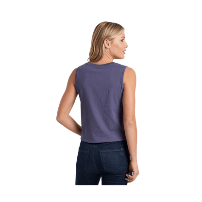 KUHL WOMEN'S VEGA TANK TOP - NOCTURNE - BACK VIEW