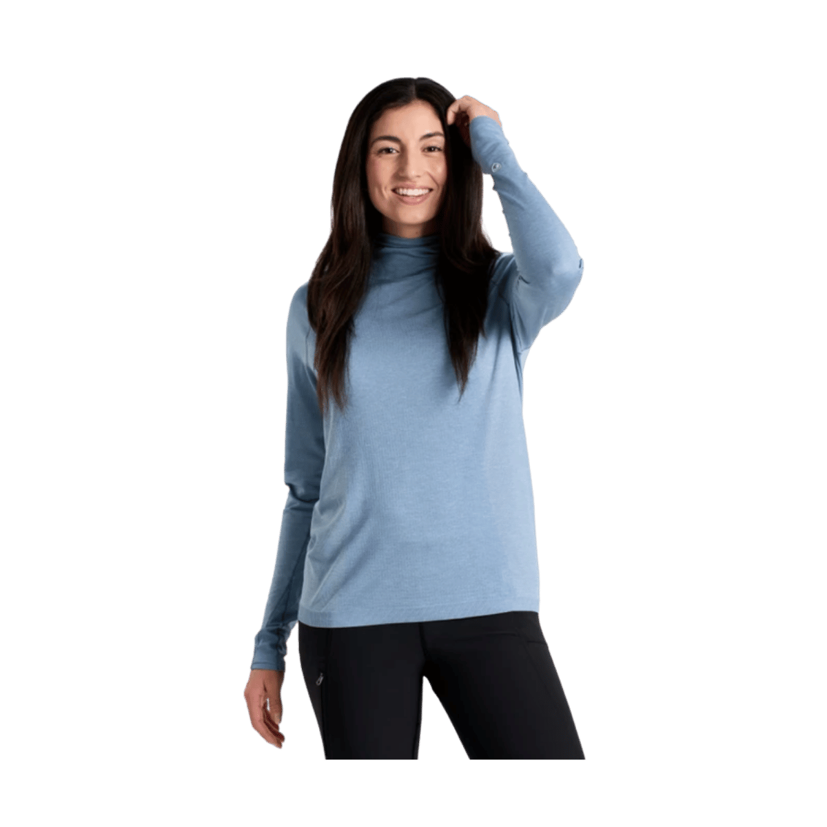 KUHL WOMEN'S ECLIPSER HOODY - BLUEBELL - FRONT VIEW