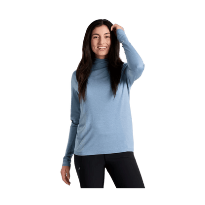 KUHL WOMEN'S ECLIPSER HOODY - BLUEBELL - FRONT VIEW