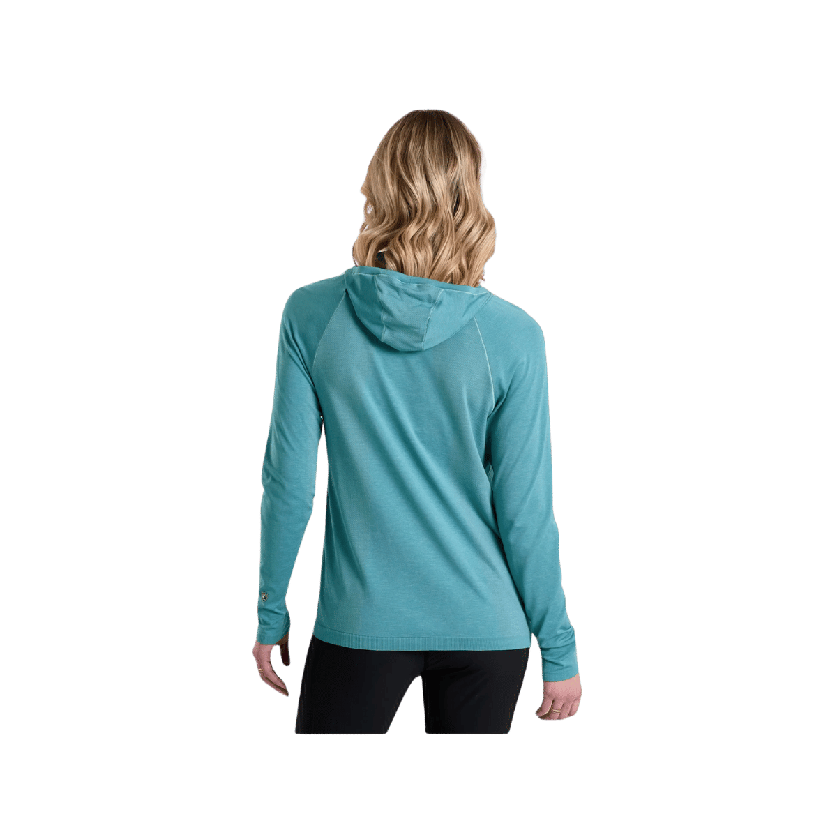 KUHL WOMEN'S ECLIPSER HOODY - DEW - BACK VIEW