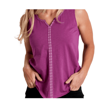 KUHL WOMEN'S SHAY TANK - WILD ORCHID - FRONT VIEW