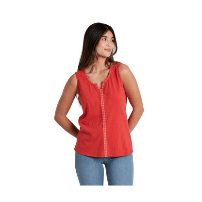 KUHL WOMEN'S SHAY TANK TOPS - SUNSET - FRONT VIEW