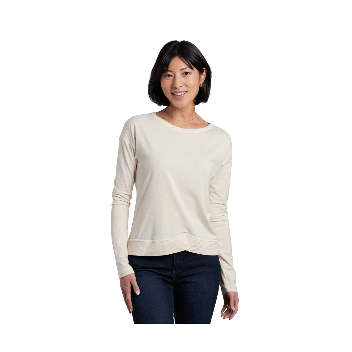 KUHL WOMEN'S SUPRIMA LONG SLEEVE - STONE
