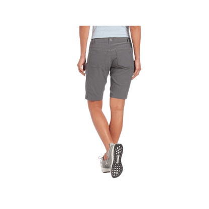 KUHL WOMEN'S TREKR PULL ON CARGO SHORT 11" - CHARCOAL - BACK VIEW