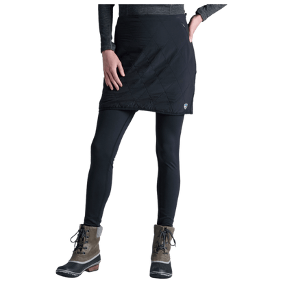 KUHL WOMEN'S AEROLIGHT SKIRT - RAVEN - FRONT VIEW WW