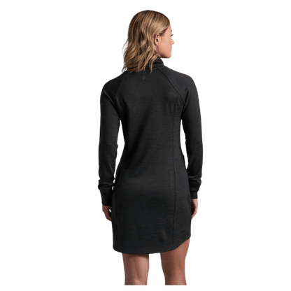 KUHL WOMEN'S ELIA SWEATER KNIT DRESS - BLACK_BACK