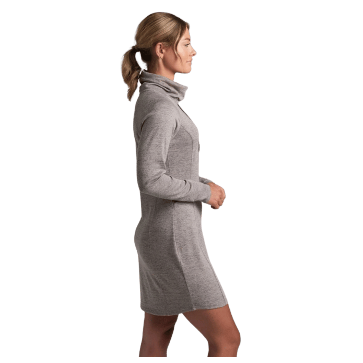 KUHL WOMEN'S ELIA SWEATER-KNIT DRESS - QUARTZ_SIDE