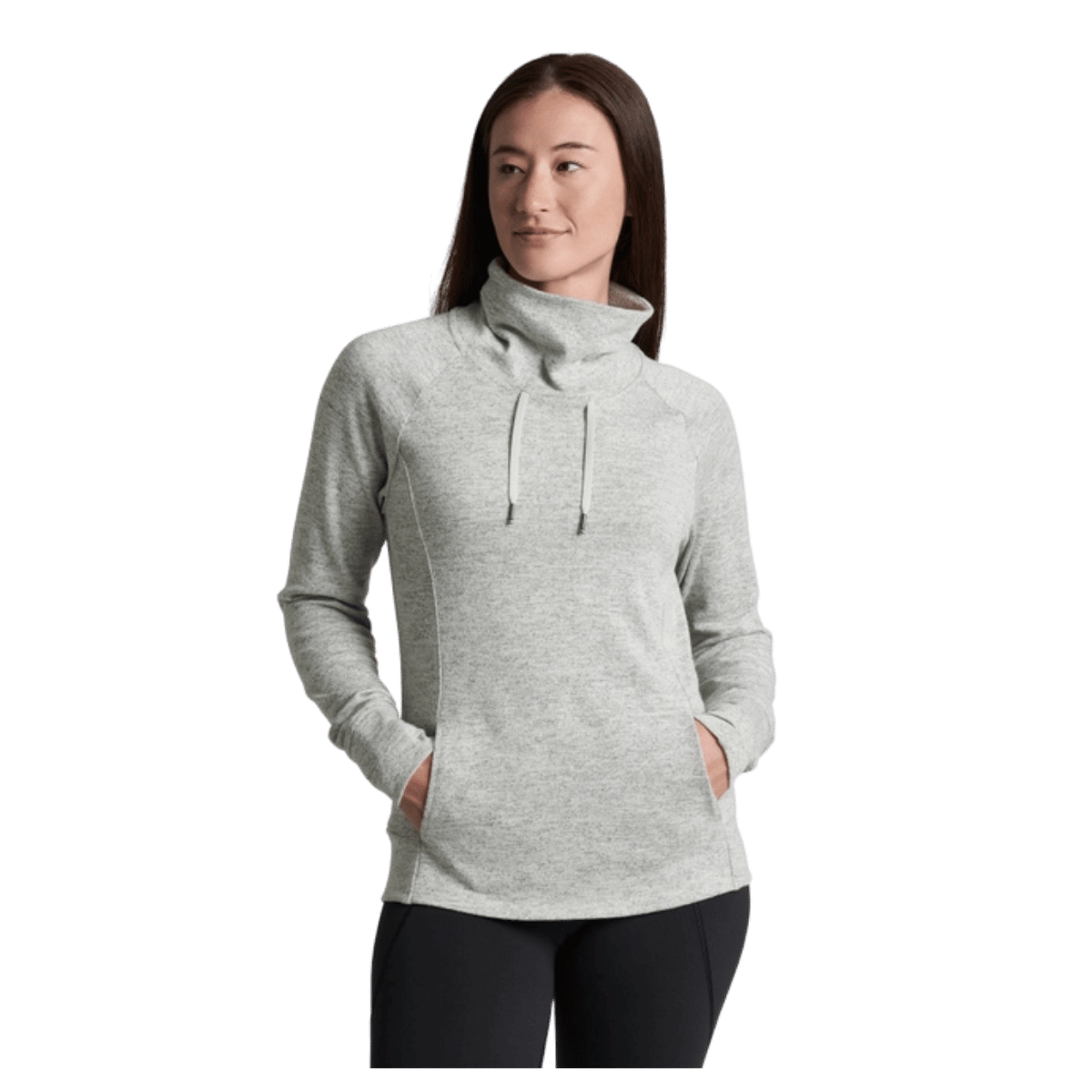 KUHL WOMEN'S ELIA PULLOVER SWEATSHIRT - STONE_FRONT
