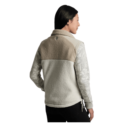 KUHL WOMEN'S ELIXIR VEST STRETCH FLEECE - ELM - BACK VIEW