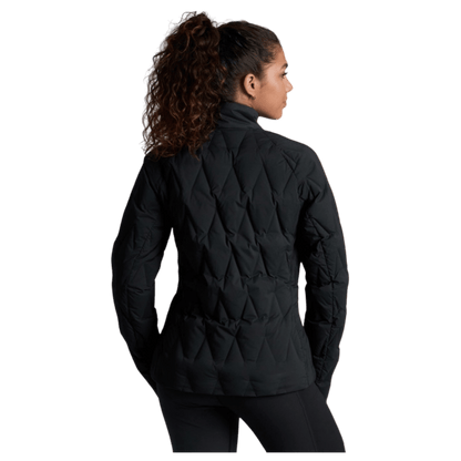 KUHL WOMEN'S FIRESTORM DOWN JACKET - BLACKOUT - BACK VIEW