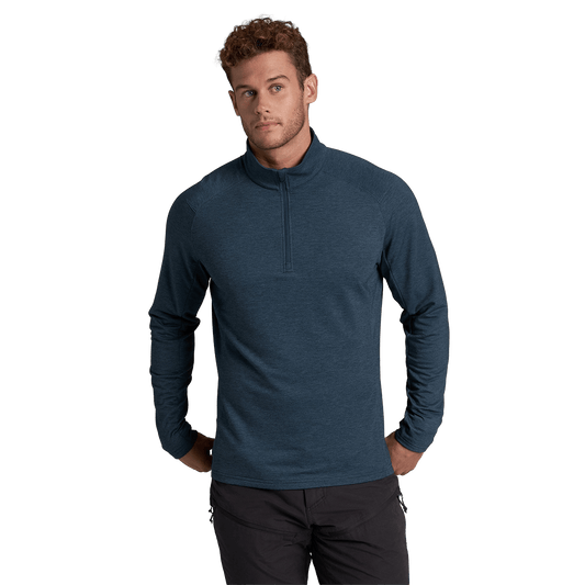 KUHL INFLUX QUARTER ZIP- STORM BLUE