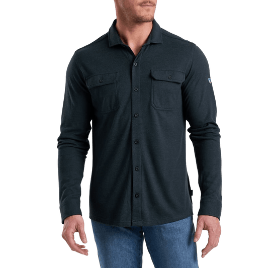 KUHL INNOVATR KNIT FLANNEL- MIDNIGHT