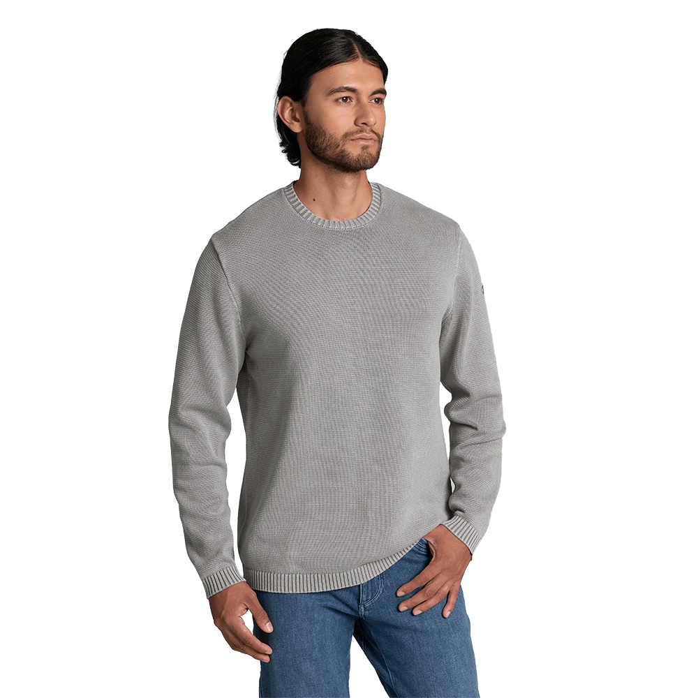KUHL MOTIVE SWEATER- HEATHER GREY