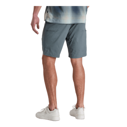 KUHL RESISTOR LITE CHINO SHORT - 10 INCH - CHARCOAL BLUE - BACK VIEW