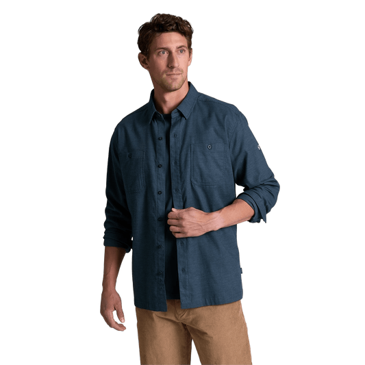 KUHL REVOLVR FLANNEL LONG SLEEVE- ONYX
