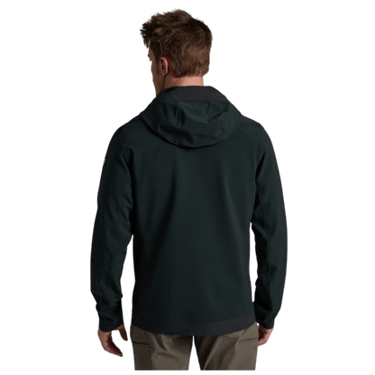 KUHL SKRAMBLR SOFTSHELL GRID FLEECE - BLACKOUT_BACK