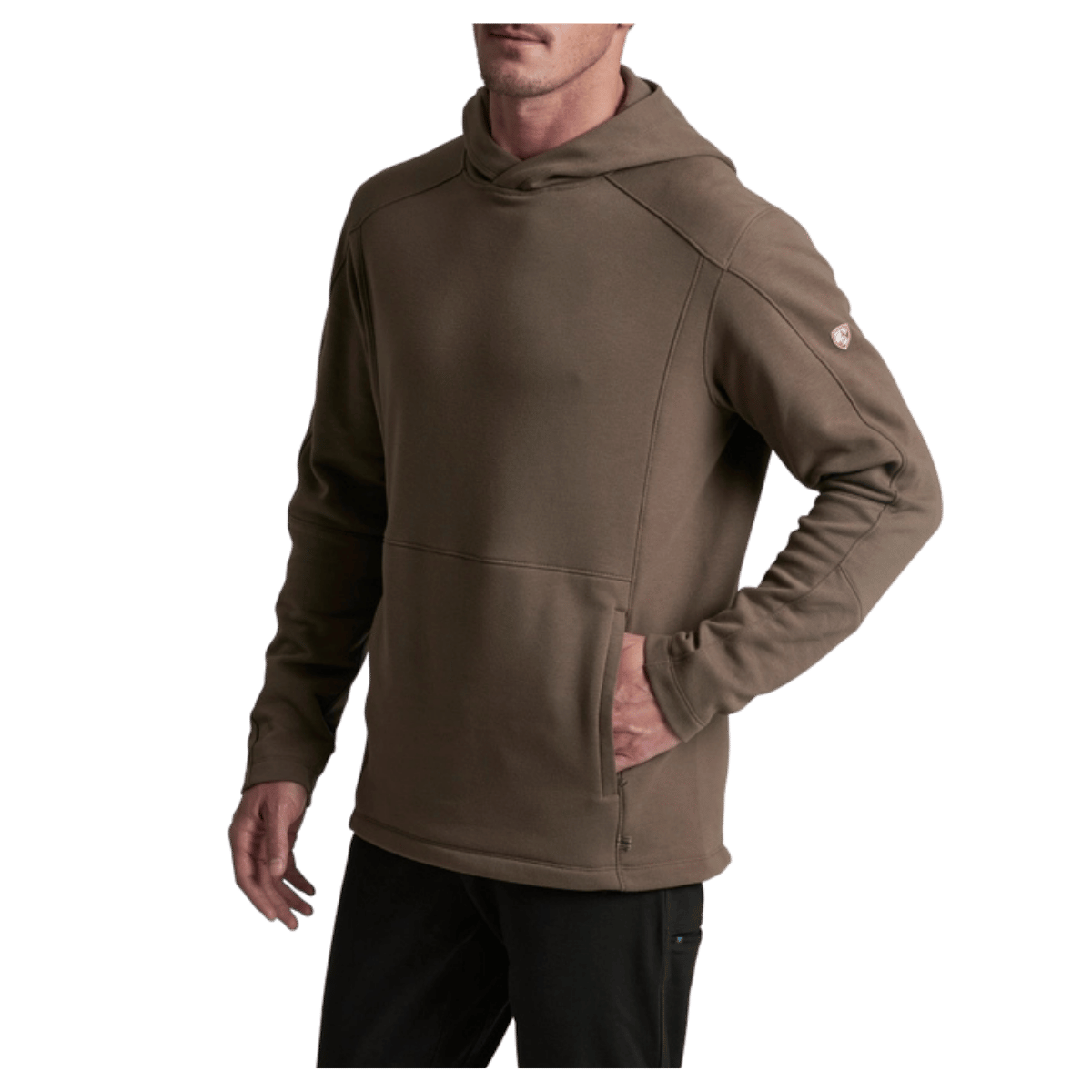 KUHL SPEKTER PULL OVER HOODY - KANTEEN - SIDE VIEW