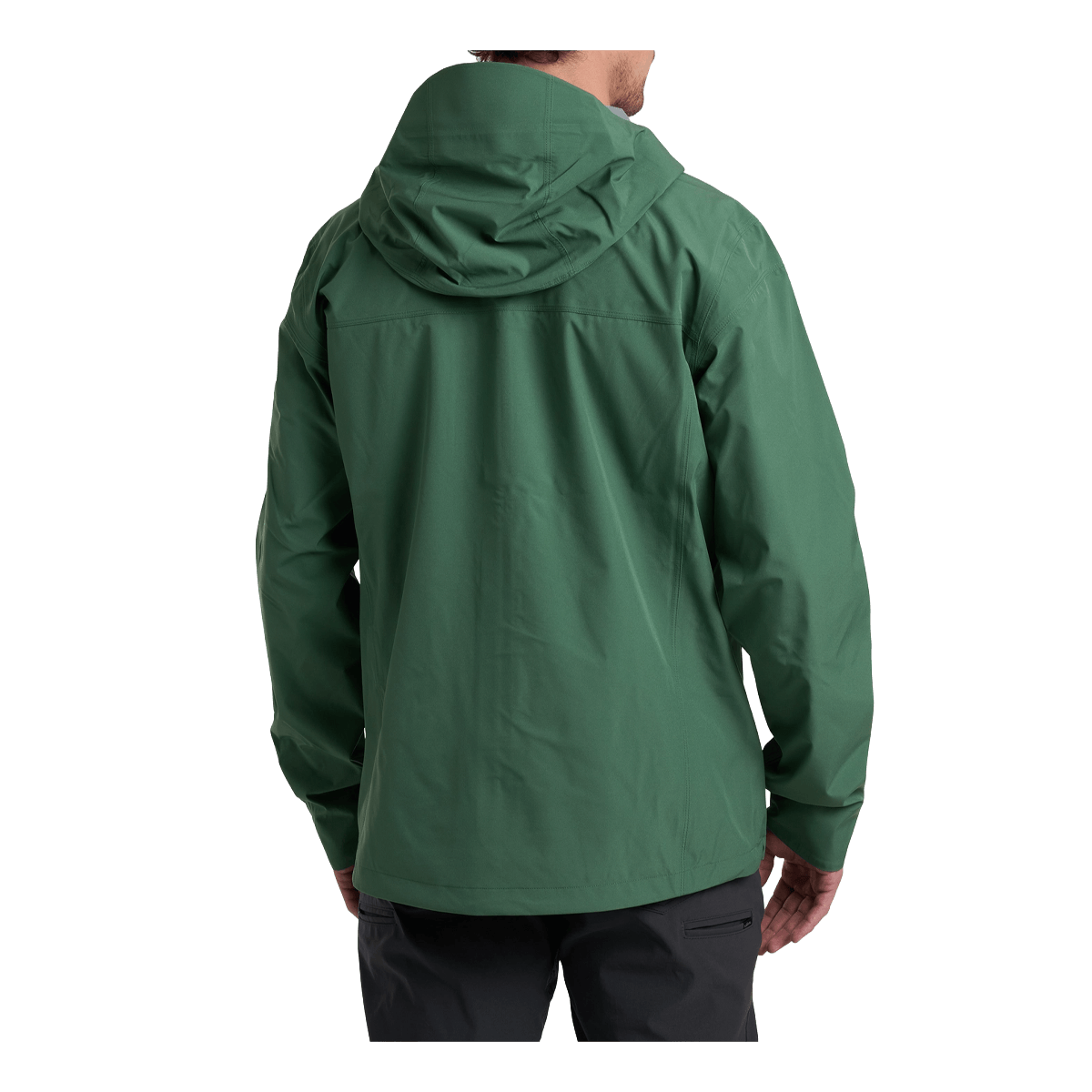 KUHL STRETCH VOYAGR JACKET - SMOKED PINE - BACK VIEW