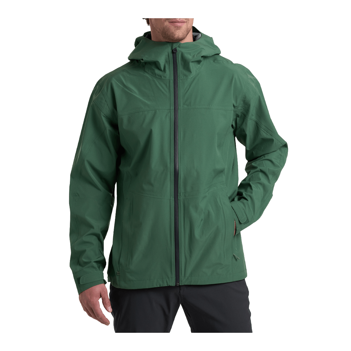 KUHL STRETCH VOYAGR JACKET - SMOKED PINE - FRONT VIEW