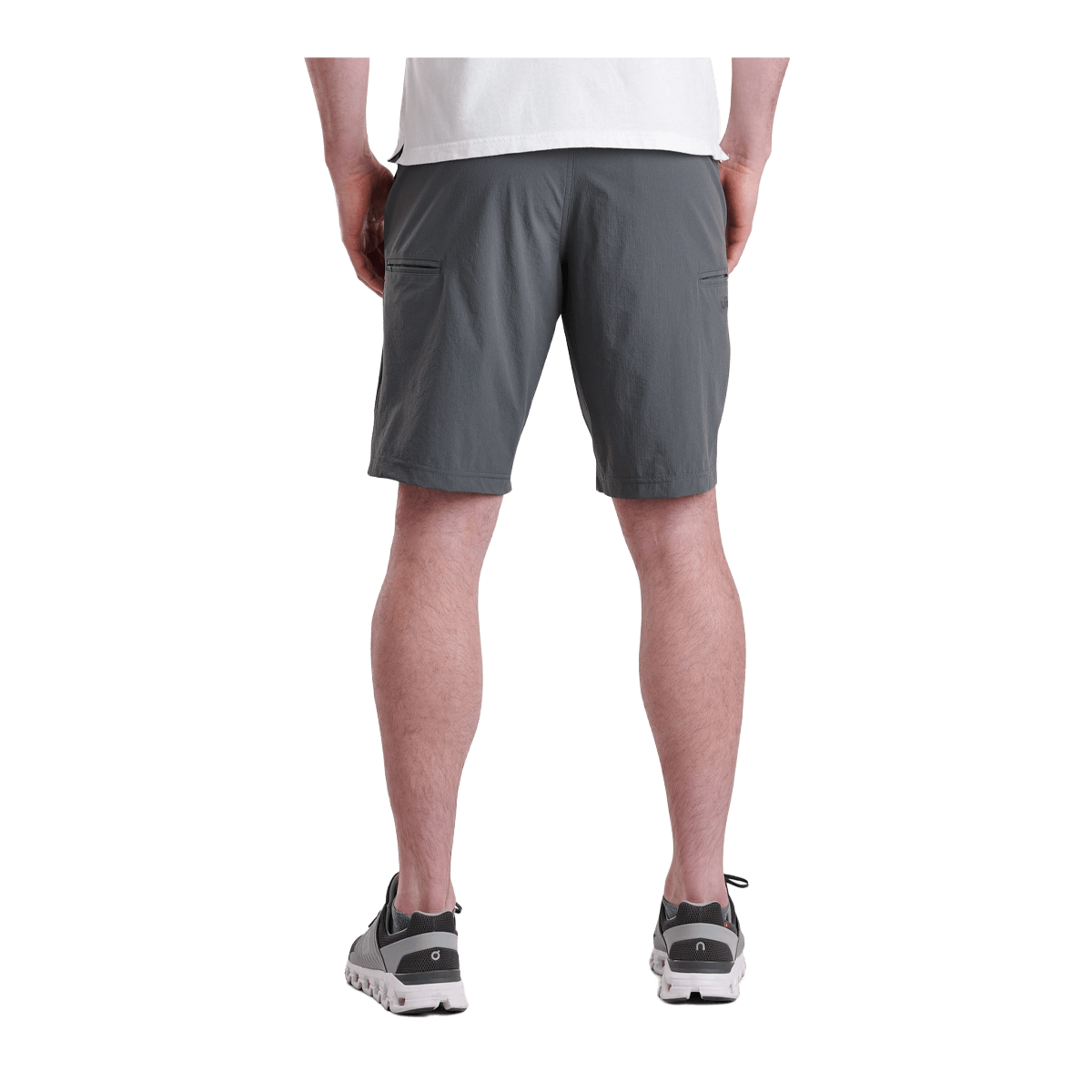 KUHL SUPPRESSOR SHORT 8 INCH - CARBON - BACK VIEW