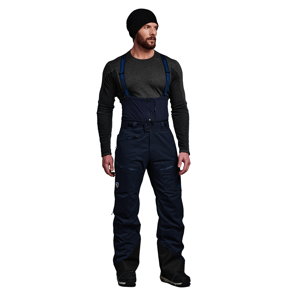 KUHL THE DEFIANT BIB- PIRATE BLUE