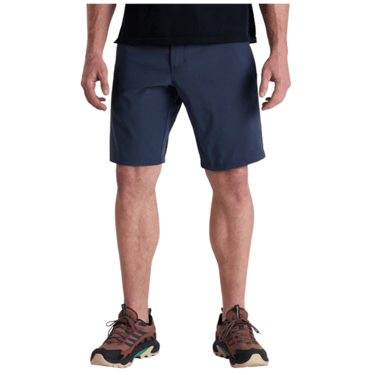 KUHL UPSHIFT SHORT 10" WITH BACK ZIPPERED POCKET - PIRATE BLUE_FRONT