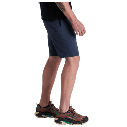 KUHL UPSHIFT SHORT 10" WITH BACK ZIPPERED POCKET - PIRATE BLUE_SIDE