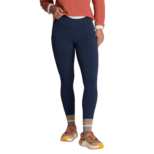 KUHL WOMENS PULSE FLEECE TIGHT- DARK TWILIGHT