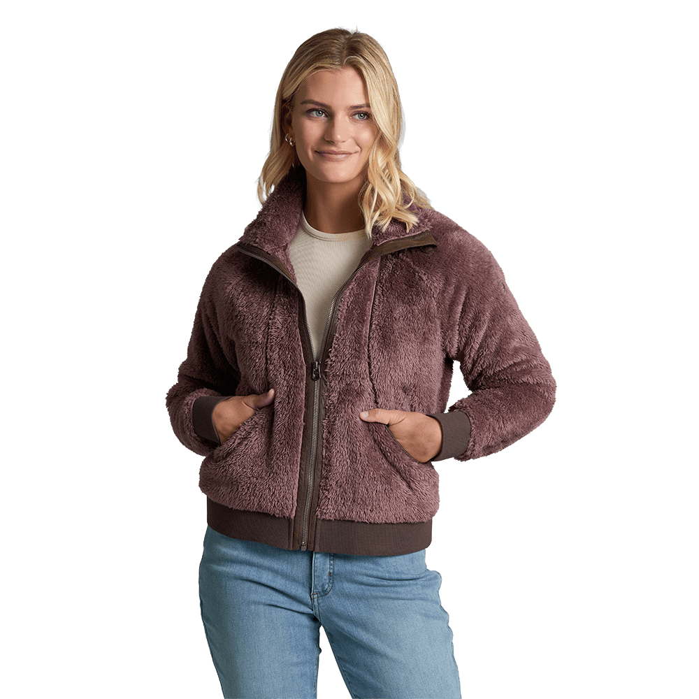 KUHL WOMEN'S AVINA FLIGHT JACKET- ALPENROSE