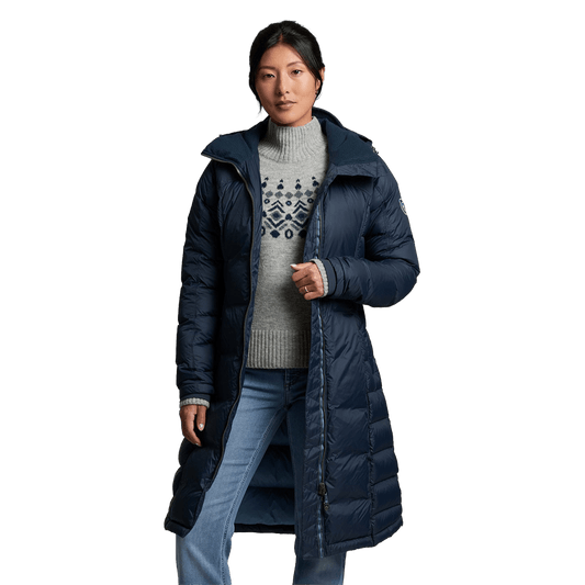 KUHL WOMEN'S CROSSFIRE PARKA- METAL BLUE