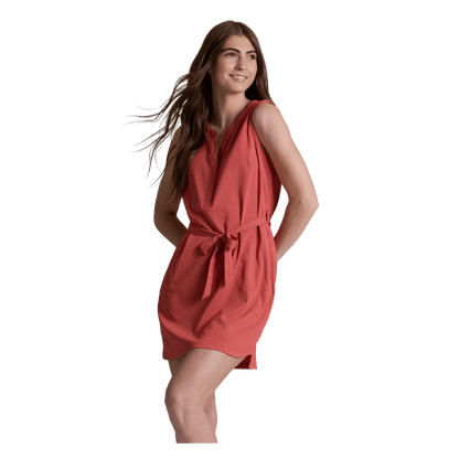 KUHL WOMEN'S KALYPSO DRESS - CRAB APPLE - FRONT VIEW