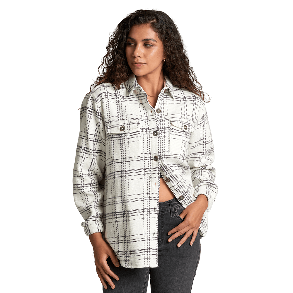 KUHL WOMEN'S KOVE SHIRTJAK- CLOUD