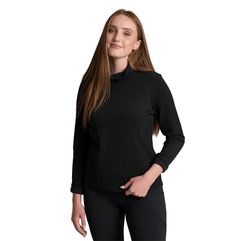 KUHL WOMEN'S REMI PULLOVER- BLACK