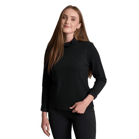 KUHL WOMEN'S REMI PULLOVER- BLACK