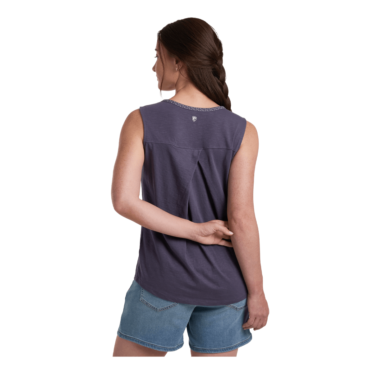 KUHL WOMEN'S SHAY TANK - MYSTIC - BACK VIEW