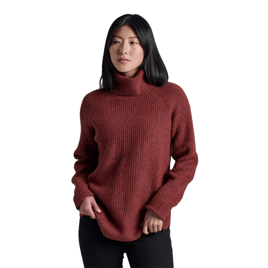 KUHL WOMEN'S SIENNA SWEATER- CHERRYWOOD