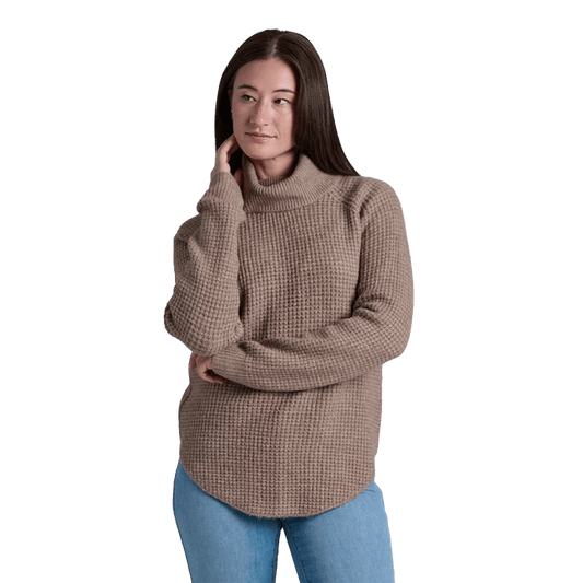 KUHL WOMEN'S SIENNA SWEATER- LATTE