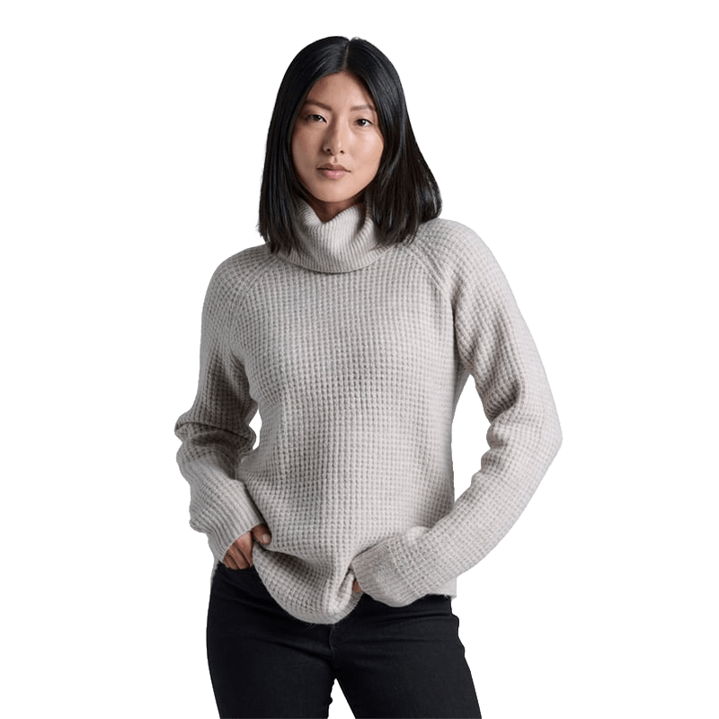 KUHL WOMEN'S SIENNA SWEATER- MOON LIGHT
