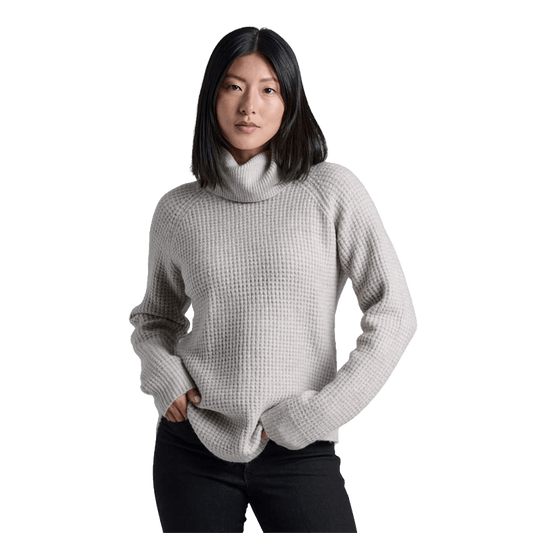 KUHL WOMEN'S SIENNA SWEATER- MOON LIGHT
