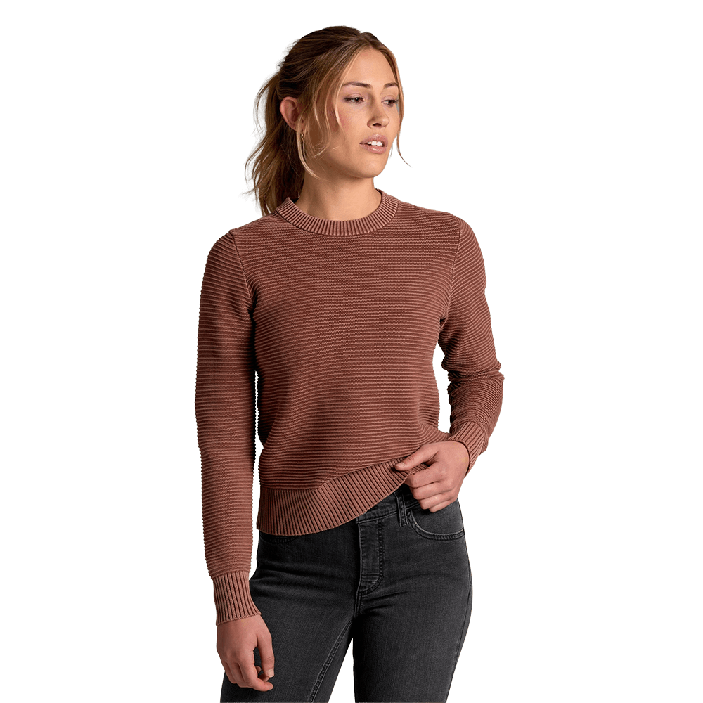 KUHL WOMEN'S SOFIE SWEATER- APPLE SPICE