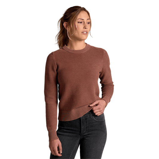 KUHL WOMEN'S SOFIE SWEATER- APPLE SPICE