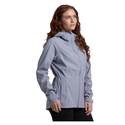 KUHL WOMEN'S STRETCH VOYAGR RAIN JACKET - VIOLET HAZE - SIDE VIEW