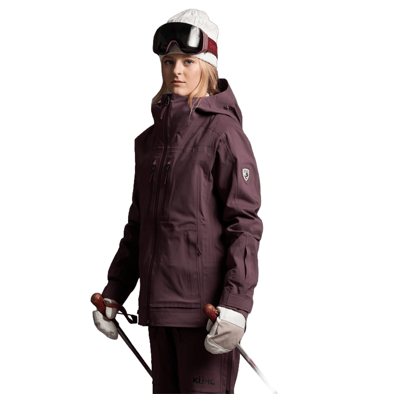 KUHL WOMEN'S THE DEFIANT SHELL JACKET- WINTER BERRY