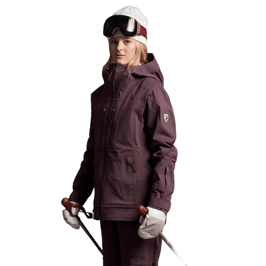 KUHL WOMEN'S THE DEFIANT SHELL JACKET- WINTER BERRY