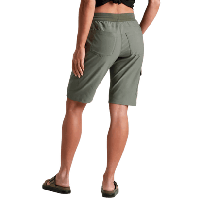  KUHL WOMEN'S TREKR PULL ON CARGO SHRT 11" - OLIVE WW BACK