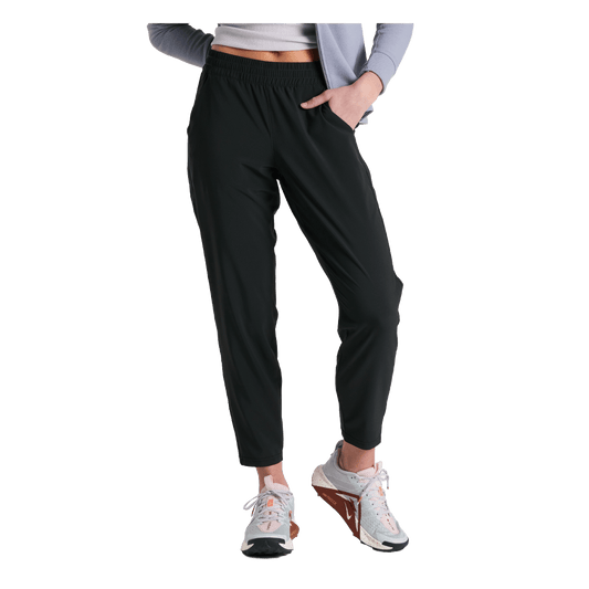 KUHL WOMEN'S VANTAGE CROP PANT - BLACK - FRONT VIEW