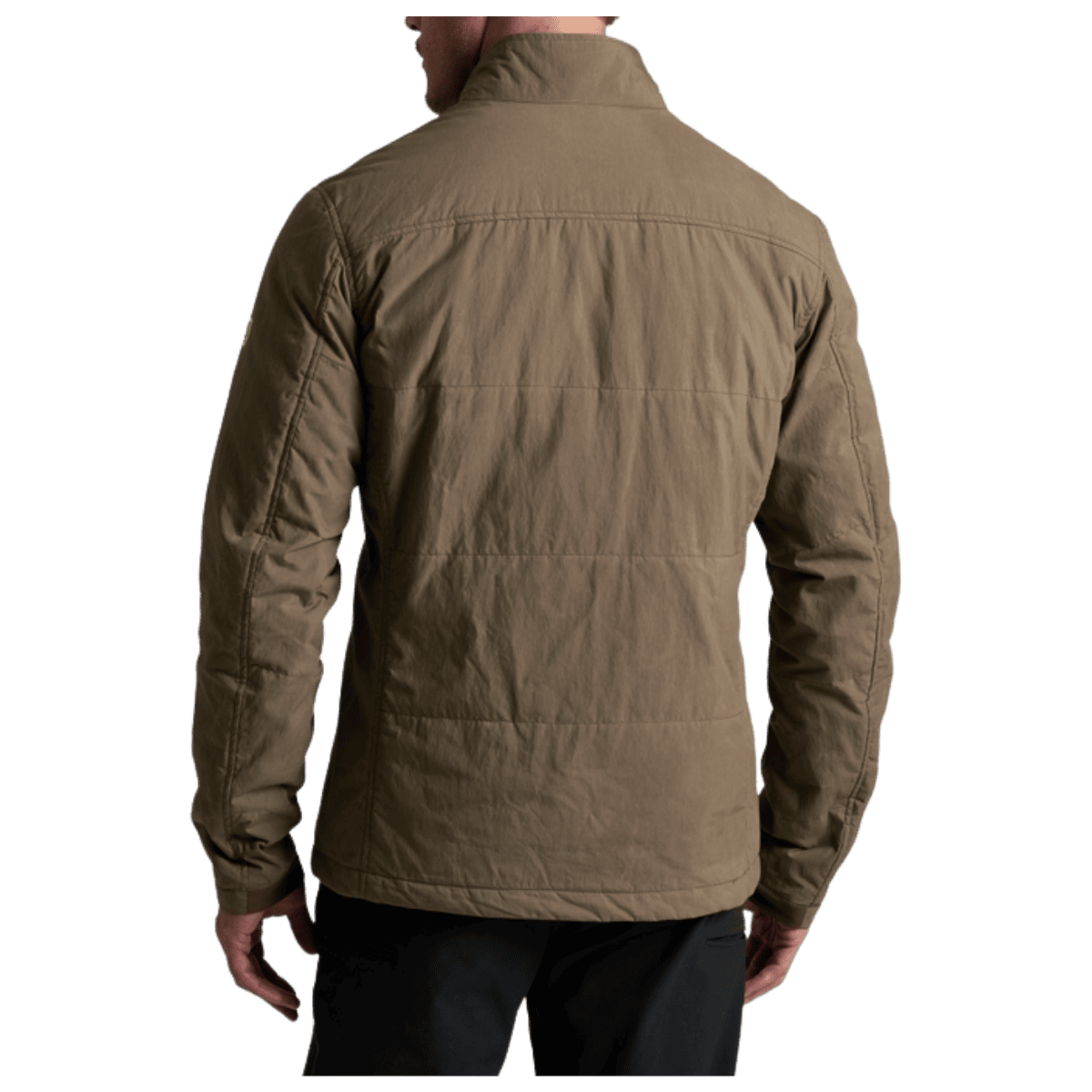 KUHL MEN'S WYLDERYDR JACKET WAX COATED - KANTEEN - BACK VIEW WW